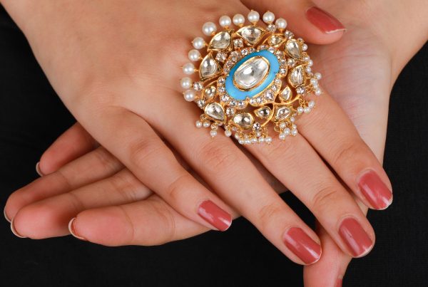 Hazoorilal Polki Jewellery Sets in Delhi India